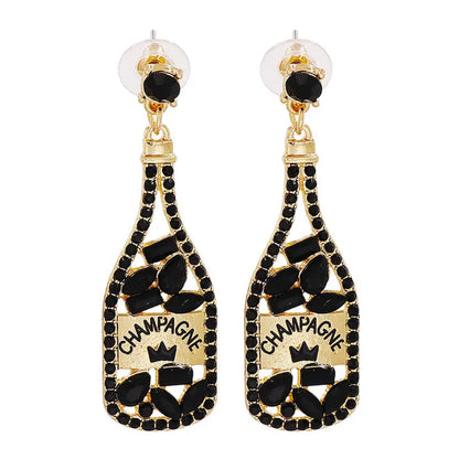 Pop the Bubbly with Champagne Earrings – Sparkle & Shine!