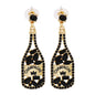 Pop the Bubbly with Champagne Earrings – Sparkle & Shine!