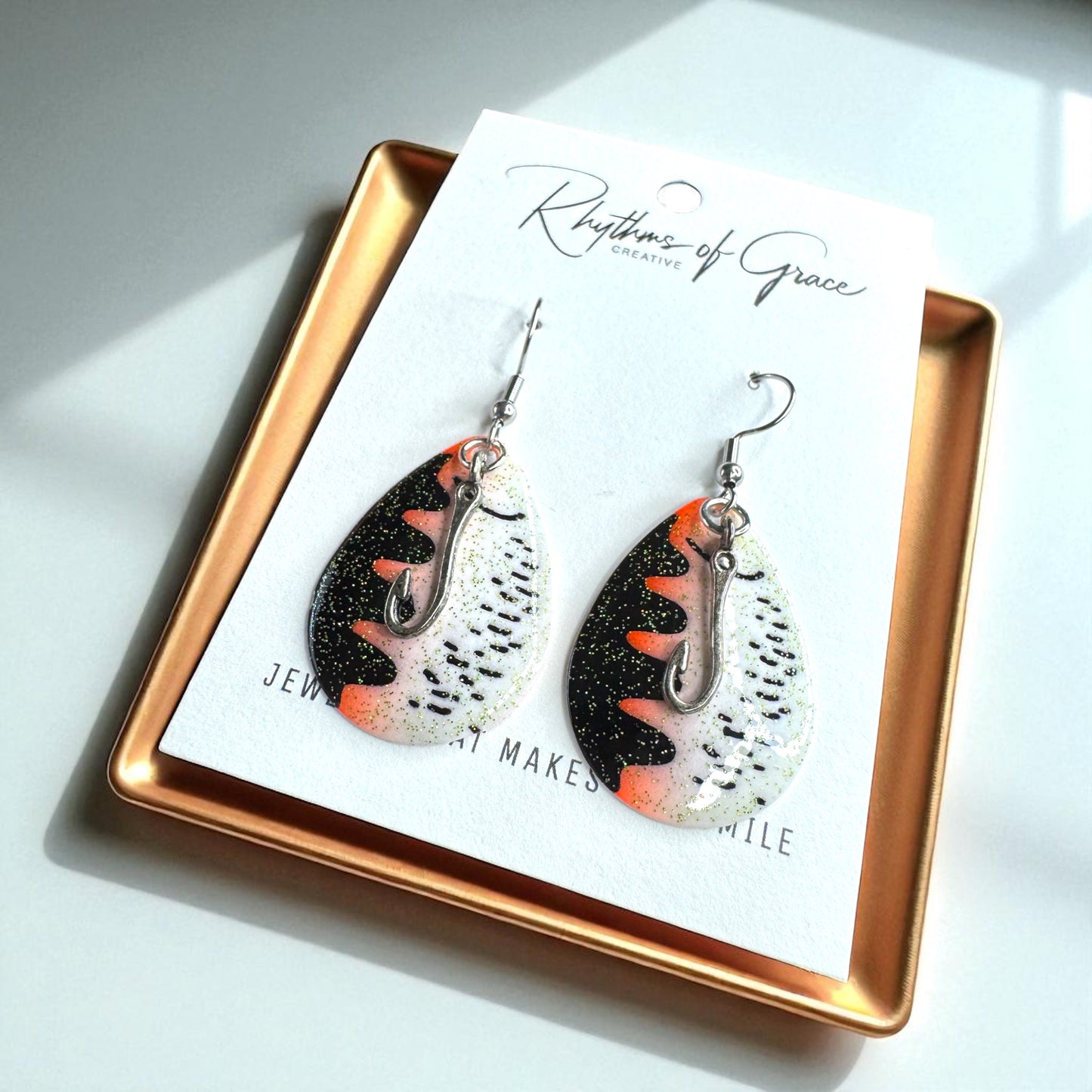 Hooked on Style - Fishing Lure Dangle Earrings 🎣