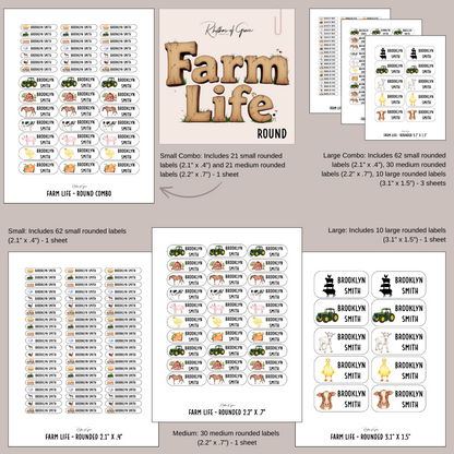 Back to School Personalized Character Labels – Waterproof & Customizable!