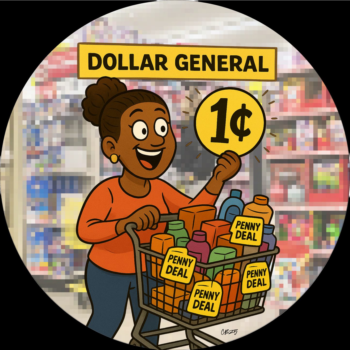 Penny Sale Superhero Ornament: For the Savvy Deal Hunter! 🎯