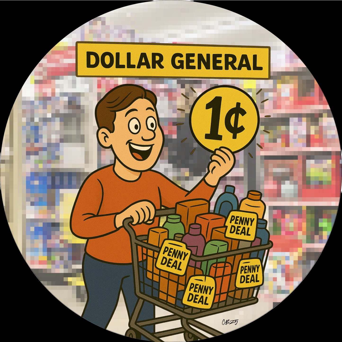 Penny Sale Superhero Ornament: For the Savvy Deal Hunter! 🎯