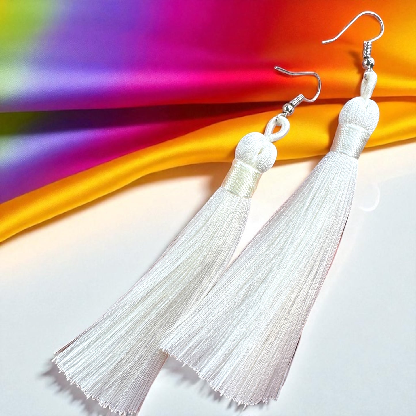 Tassel Power: Colorful Boho Dangle Earrings in 9 Vibrant Shades!