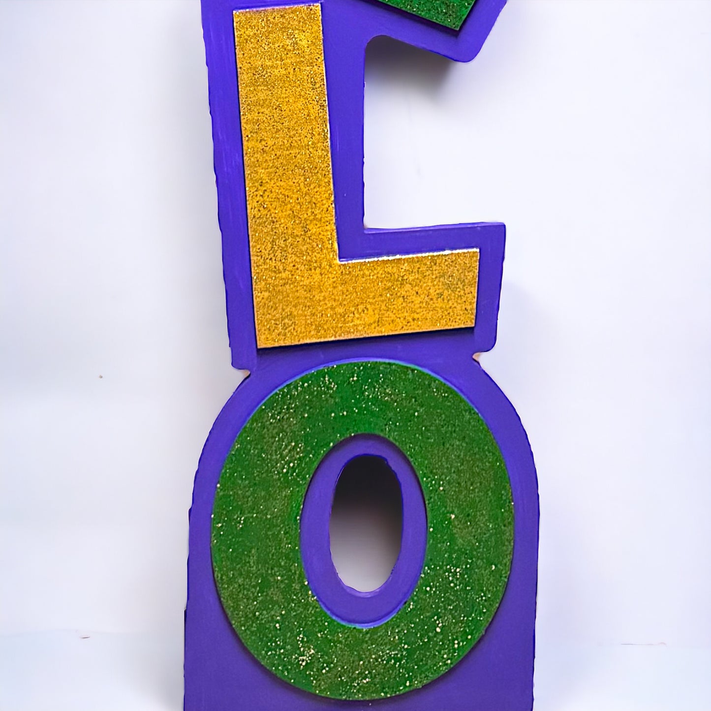 Hello, Mardi Gras! 🎭✨ One-of-a-Kind Welcome Sign in Vibrant Colors!