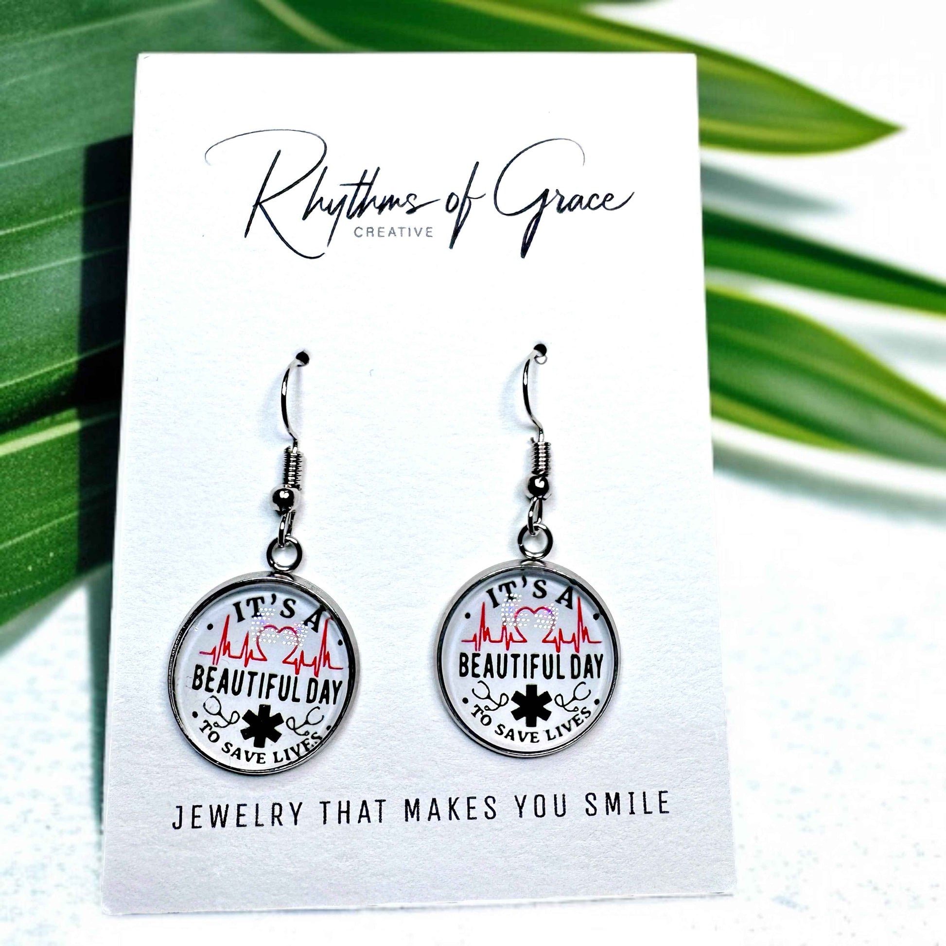 Save Lives in Style: Adorable Nurse & Grey's Anatomy Earrings!