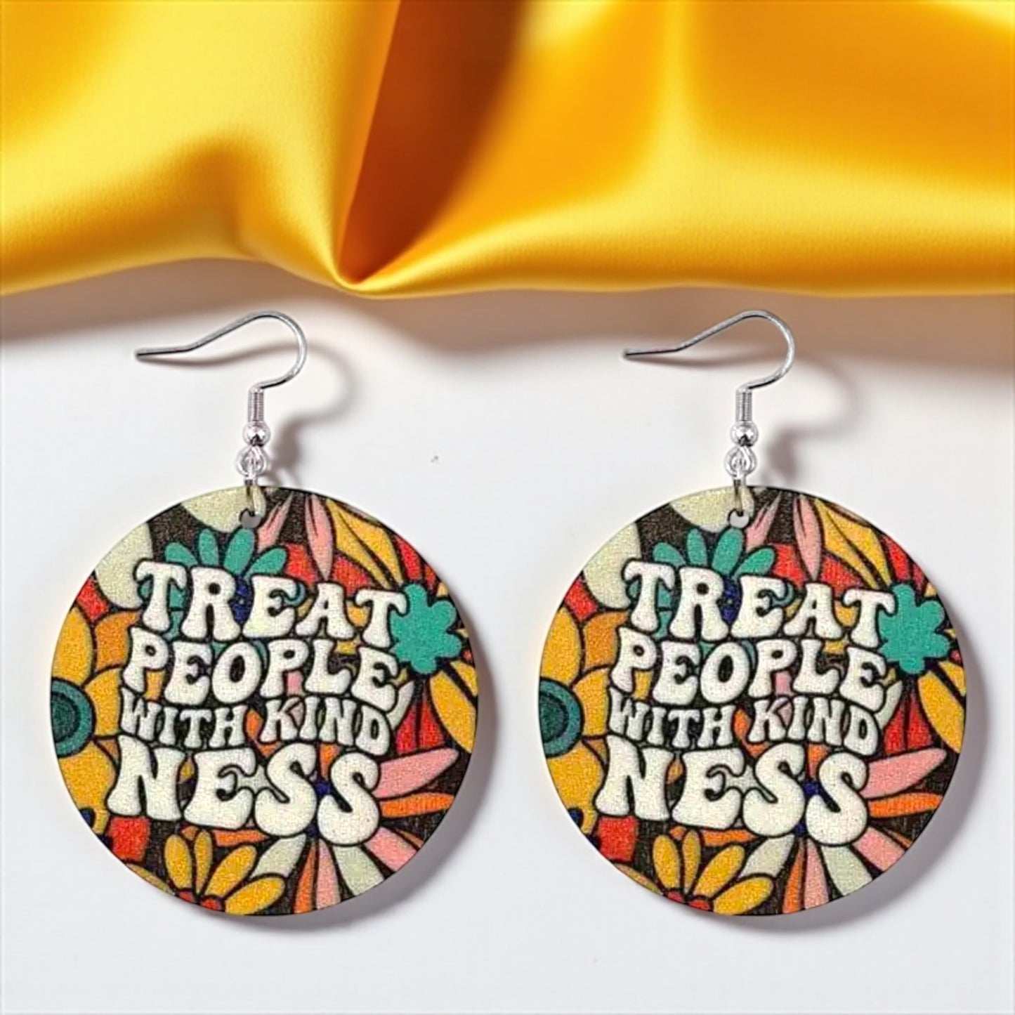 Kindness Earrings Collection: Spread Love & Positivity! 🌈 - Rhythms of Grace Creative
