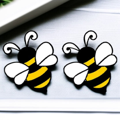 Buzz Into Style with Adorable Bee Stud Earrings! 🐝