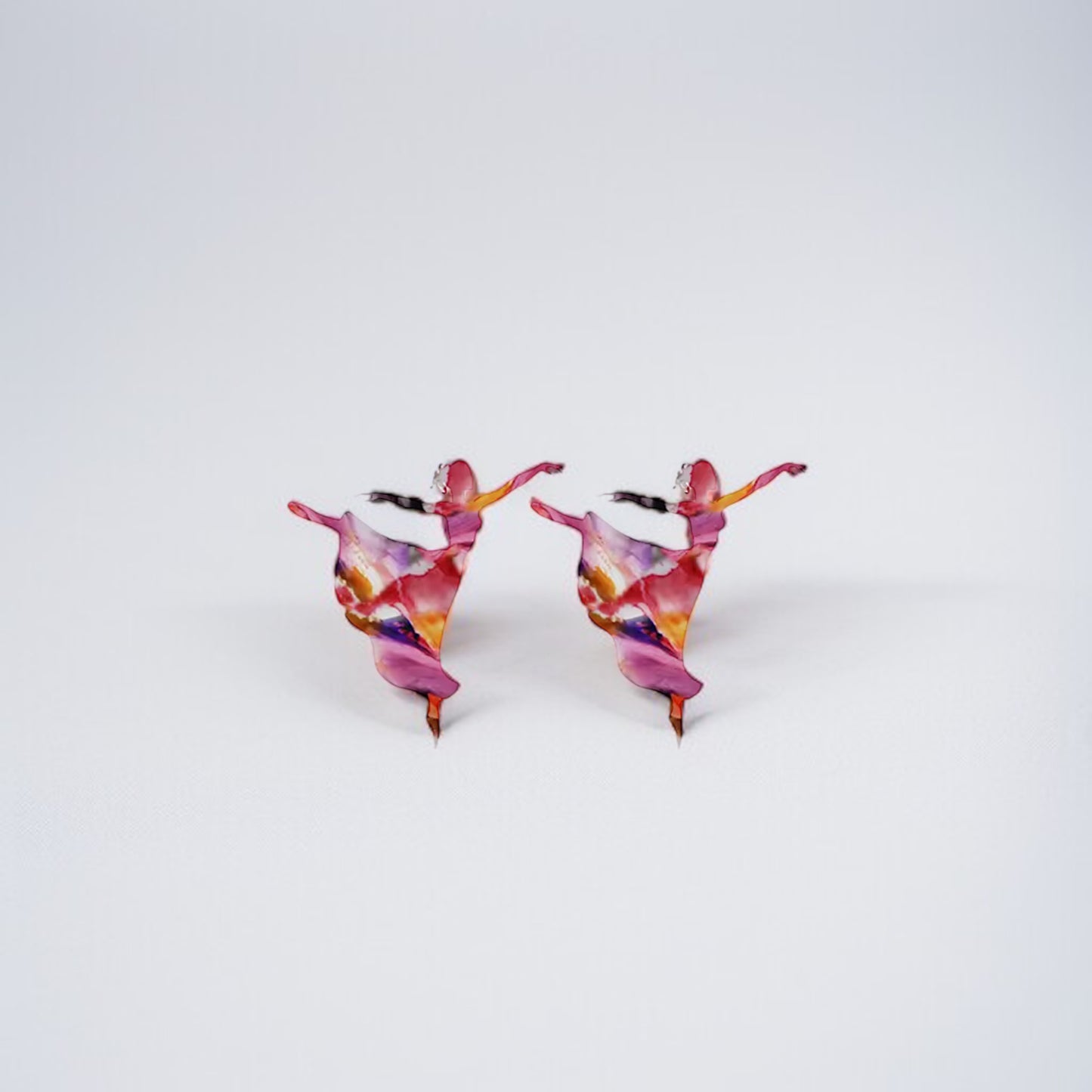 Sparkle Like a Superstar: Dancer Stud Earrings for Every Twirl and Tumble!