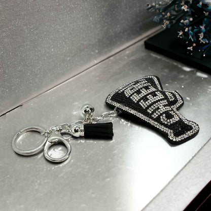 Cheer Up Your Keys: The Sparkling Cheerleader Keychain!