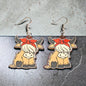 Country Chic: Charming Highland Cow Earrings for Animal Lovers!