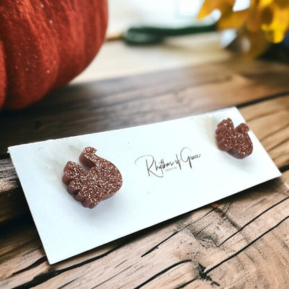 Sparkle and Shine This Thanksgiving with Our Festive Stud Earrings!