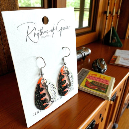 Hooked on Style - Fishing Lure Dangle Earrings 🎣