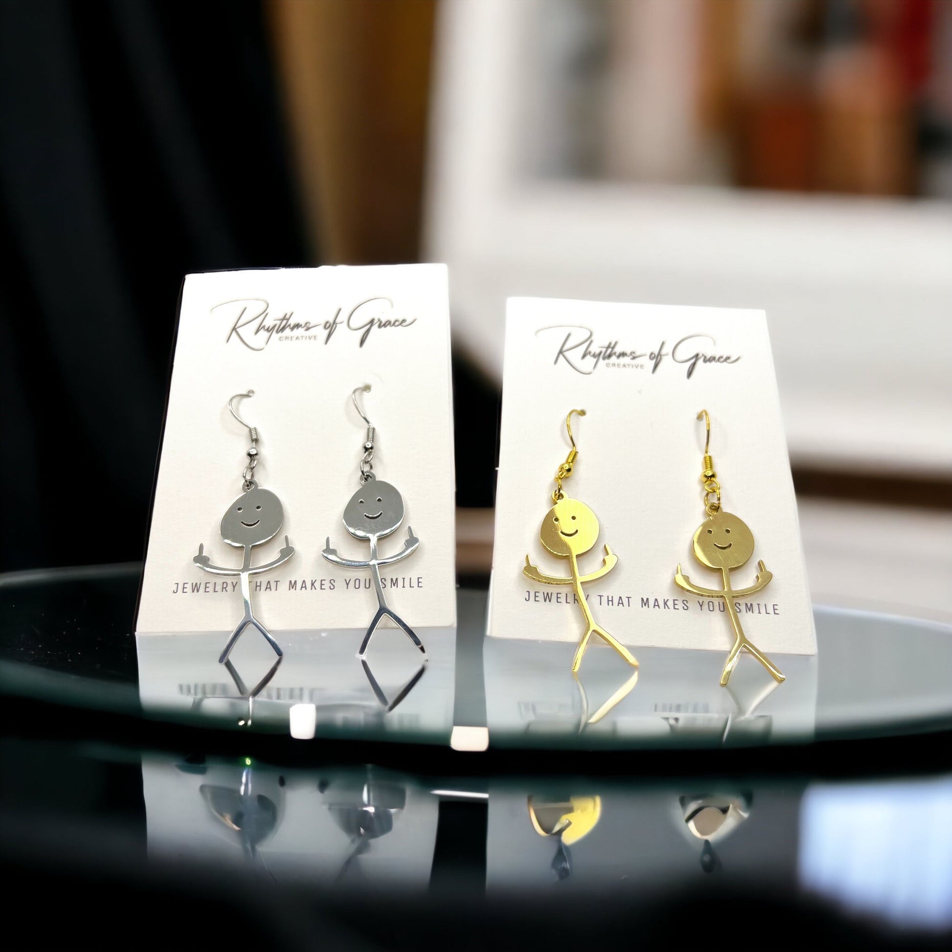 DILLIGAF Dangle Earrings: Sassy Statements for Fearless Fashion! - Rhythms of Grace Creative
