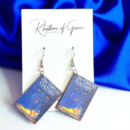 Book Earrings – The Perfect Accessory for Every Literary Lover! 📚 - Rhythms of Grace Creative