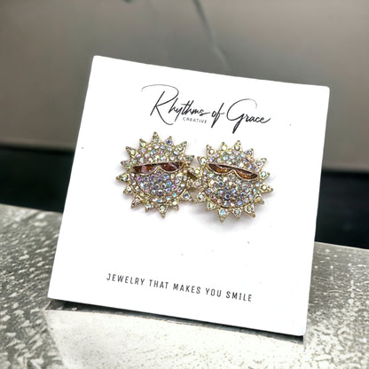 Stunning Sunshine Stud Earrings