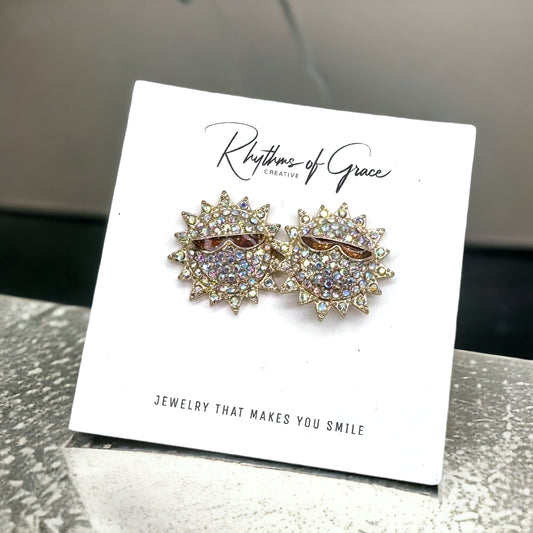 Stunning Sunshine Stud Earrings