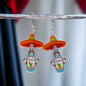 Fiesta Earrings - Dia de los Muertos, Halloween Earrings, Taco Tuesday, Tequila Earrings, Halloween Earrings, Piñata Earrings, Day of the Dead, Avocado Earrings, Cinco de Mayo - Rhythms of Grace Creative