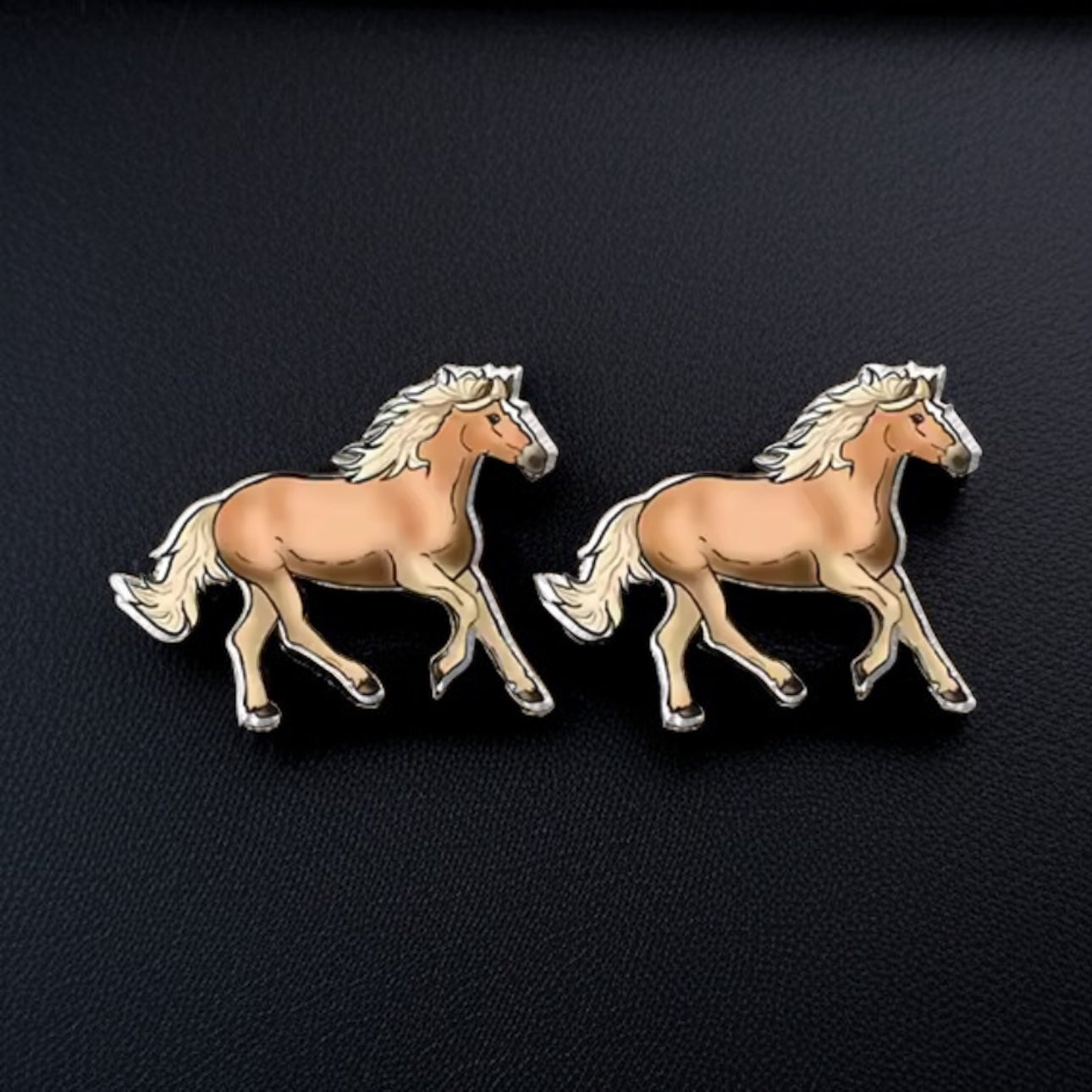 Hoofin' It in Style: Adorable Horse Stud Earrings!