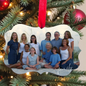 Personalized Family Photo Ornament – Custom Holiday Keepsake