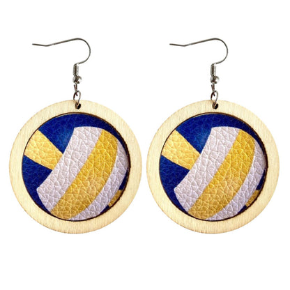 Serve Up Style with Our Volleyball Dangle Earrings! 🏐