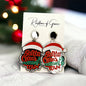 Santa's Coming to Town: Festive Earrings for a Merry Christmas!