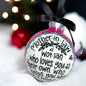 Heartfelt Mother-in-Law Christmas Ornament – Personalized & Hand-Painted Keepsake!