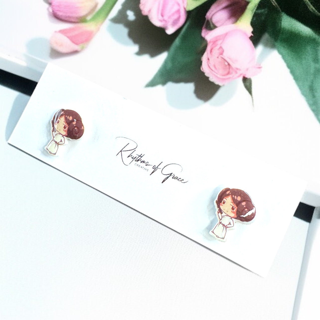 Cosmic Chic: Star Wars Stud Earrings for Every Jedi and Princess!
