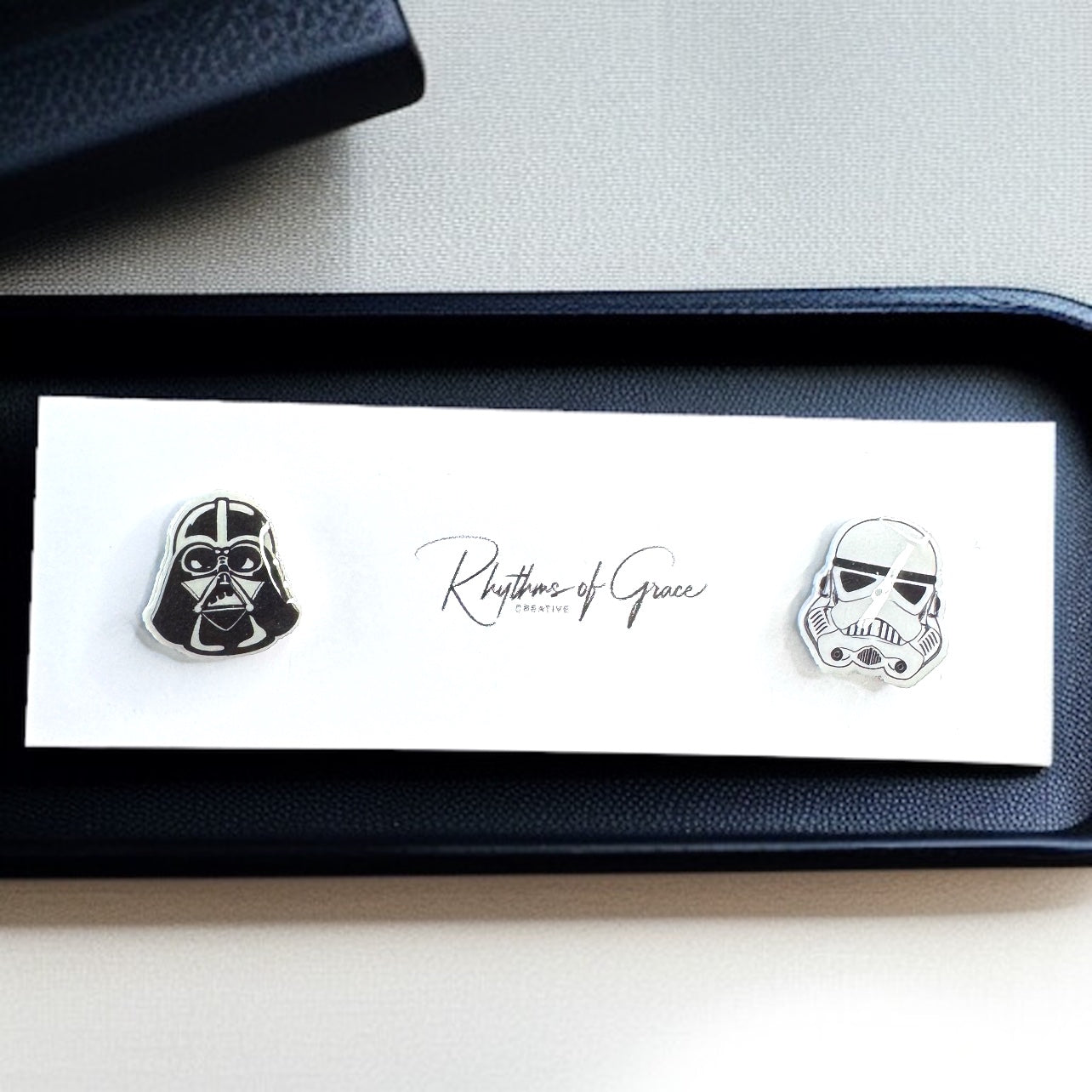 Cosmic Chic: Star Wars Stud Earrings for Every Jedi and Princess!