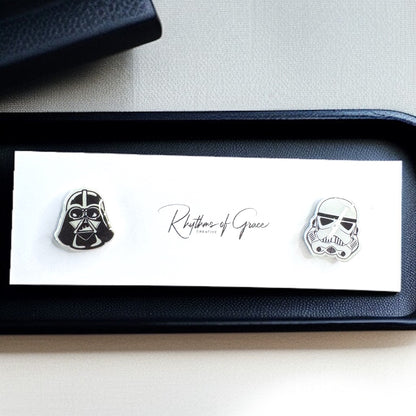 Cosmic Chic: Star Wars Stud Earrings for Every Jedi and Princess!