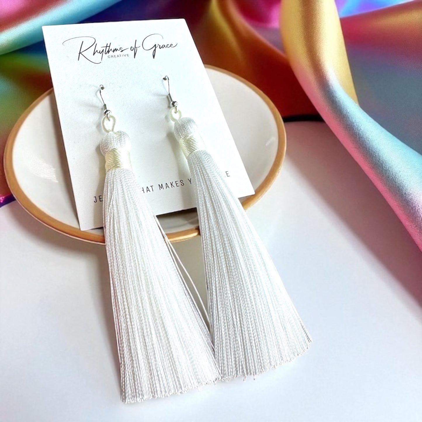 Tassel Power: Colorful Boho Dangle Earrings in 9 Vibrant Shades!