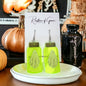 Spooky Fun Ghost Jar Earrings – Neon Halloween Accessories! - Rhythms of Grace Creative