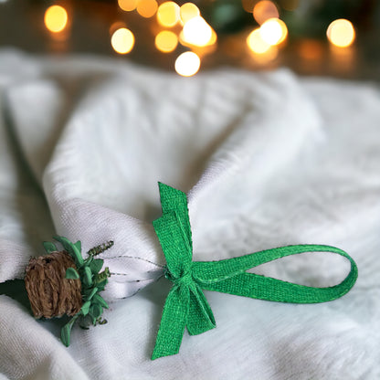Whimsical Potted Plant Christmas Ornament - Handmade Delight for Your Space!