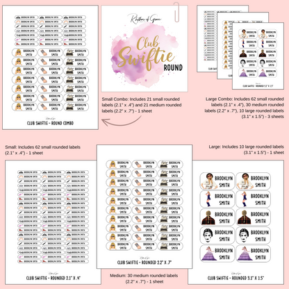 Back to School Personalized Character Labels – Waterproof & Customizable!