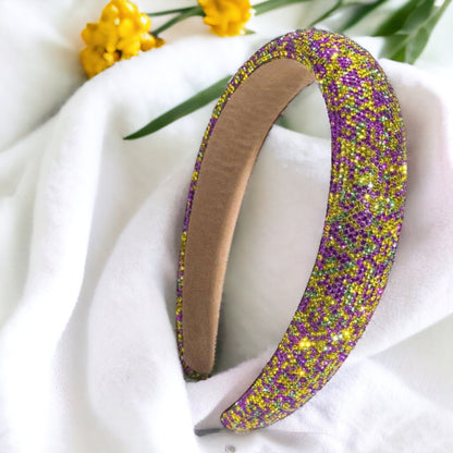 Sparkle & Shine: Dazzle in Our Mardi Gras Headband!