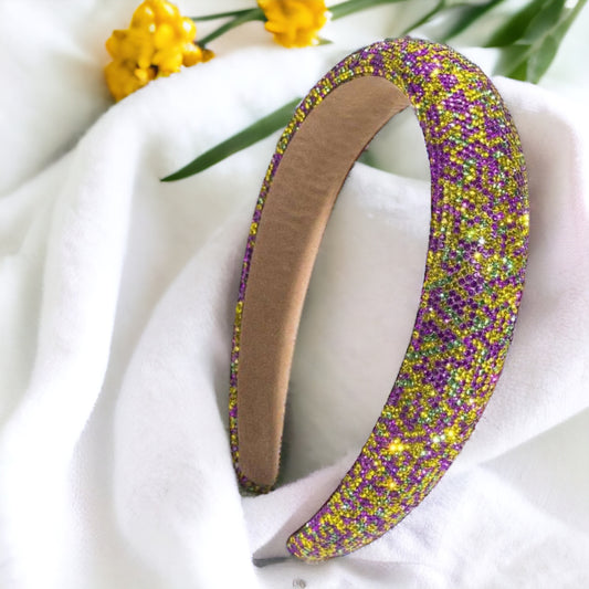 Sparkle & Shine: Dazzle in Our Mardi Gras Headband!