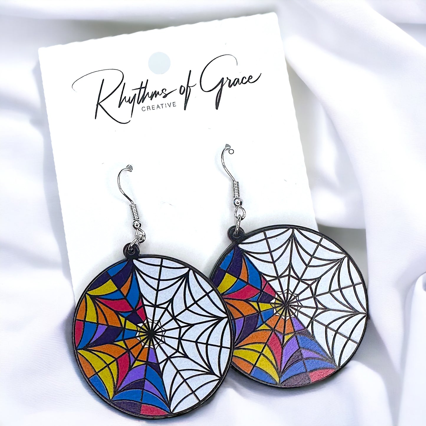 Spooktacular Wednesday Addams Dangle Earrings: Embrace Your Dark Side!