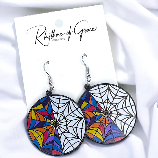 Spooktacular Wednesday Addams Dangle Earrings: Embrace Your Dark Side!