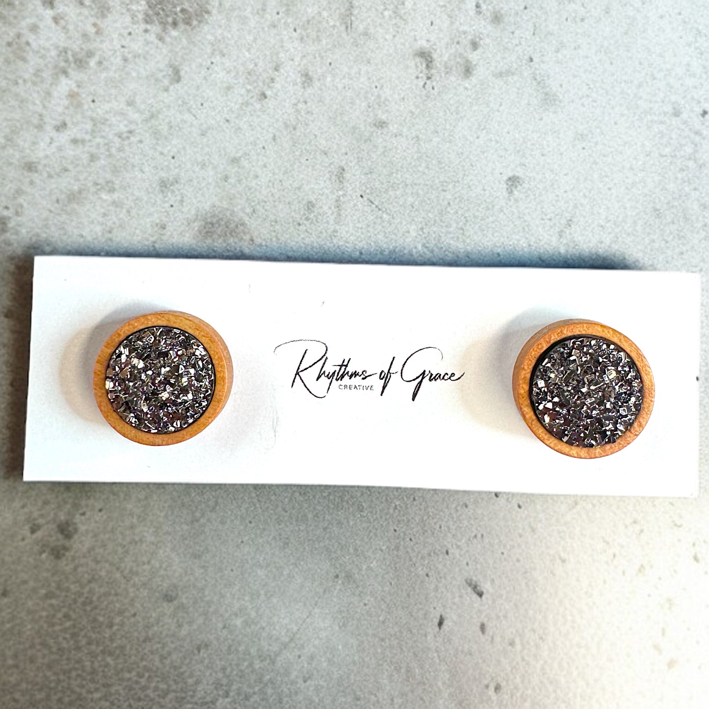 Sparkle & Shine: Faux Druzy Stud Earrings! ✨
