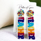 Beaded Teacher Earrings – Celebrate Educators in Style! - Rhythms of Grace Creative