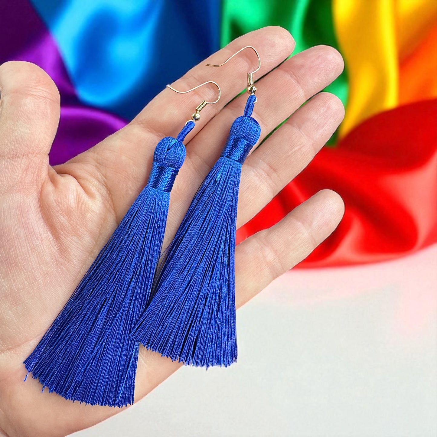 Tassel Power: Colorful Boho Dangle Earrings in 9 Vibrant Shades!