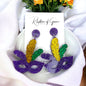 Sparkle & Shine: Festive Mardi Gras Earrings in Four Stunning Styles! - Rhythms of Grace Creative