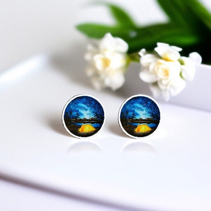 Celestial Stud Bliss: Adorn Your Ears with Stardust Magic! ✨