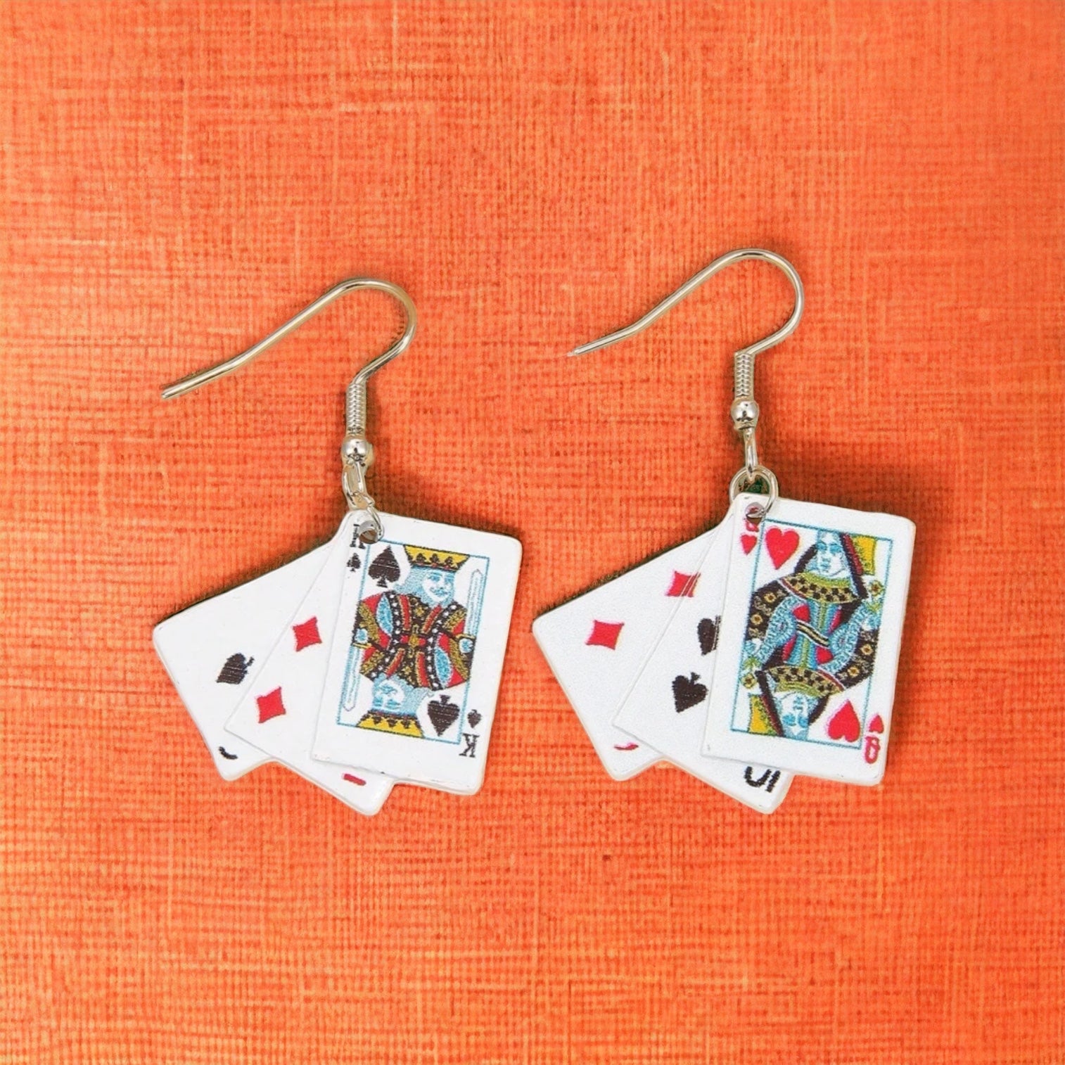 Get Your Game On with Our Playing Cards Earrings! 🌟 - Rhythms of Grace Creative