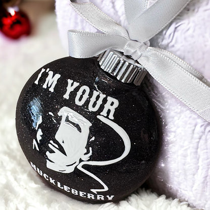 Doc Holliday Vibes: “I’m Your Huckleberry” Christmas Ornament