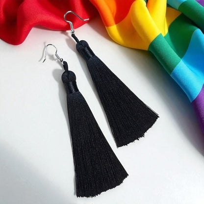 Tassel Power: Colorful Boho Dangle Earrings in 9 Vibrant Shades!