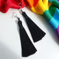 Tassel Power: Colorful Boho Dangle Earrings in 9 Vibrant Shades!
