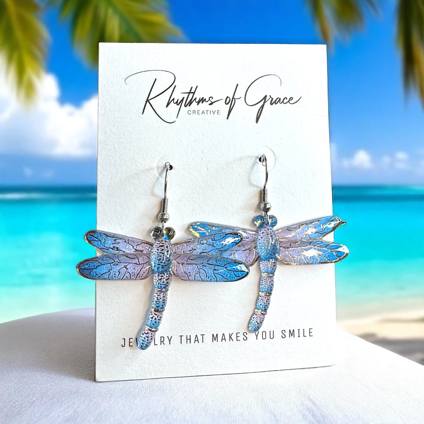 Catch the Whimsy! Dragonfly Dangle Earrings