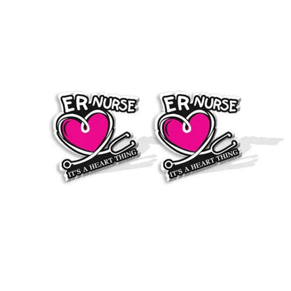 Medical Staff Studs - Be the Hero in Style!