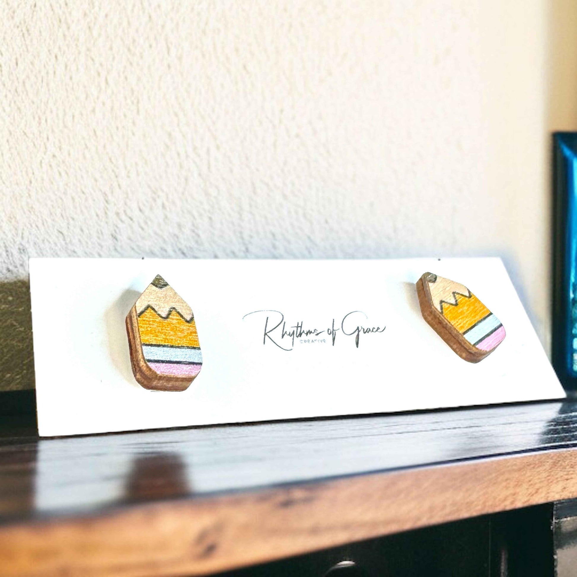 Pencil Me In: A+ Teacher Earrings That Write Style!