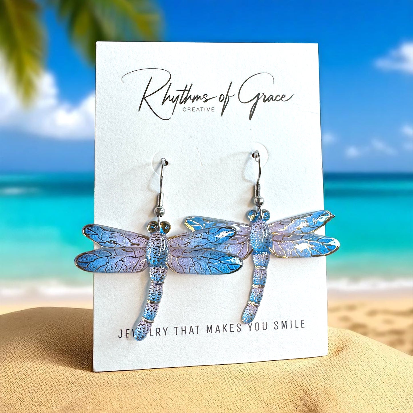 Catch the Whimsy! Dragonfly Dangle Earrings